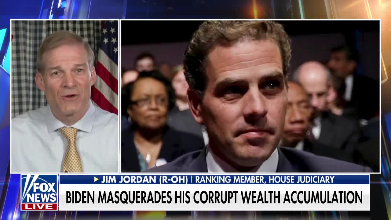 Rep. Jordan Says There Are “4.8 Million Reasons” Why Biden Is Trying To Lie About Accumulated Wealth