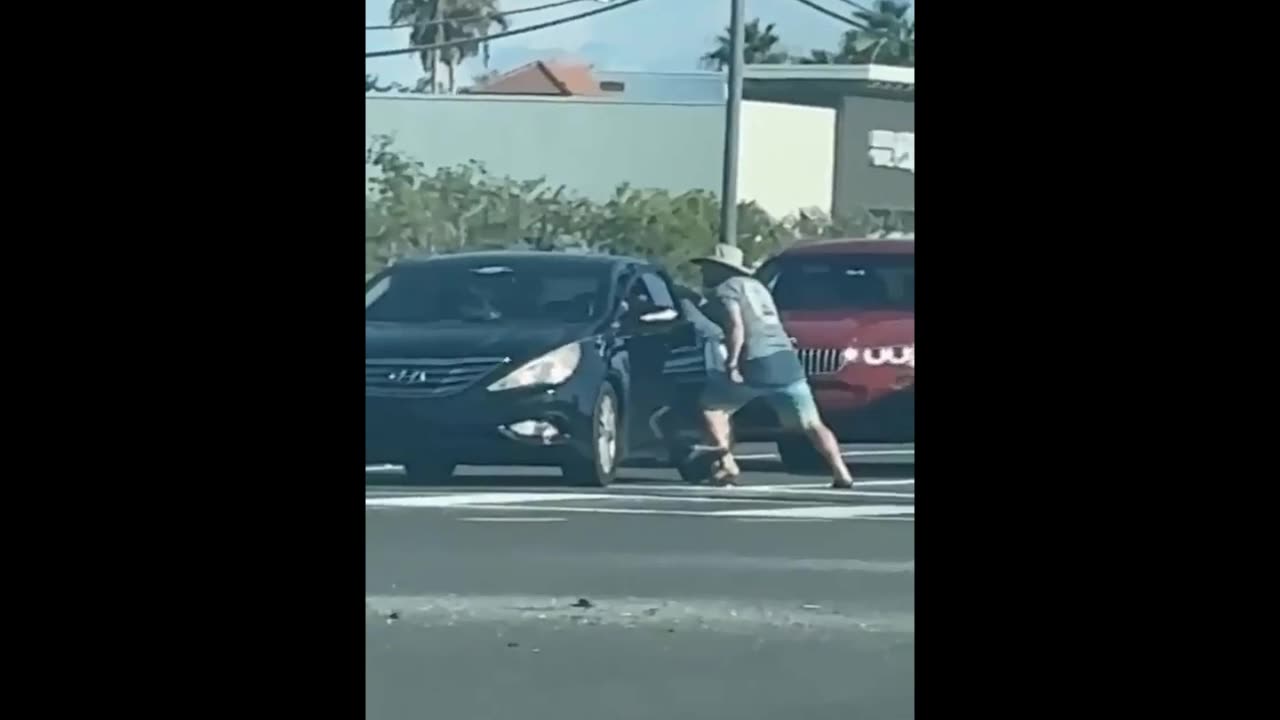 Florida Road Rage With A Hatchet