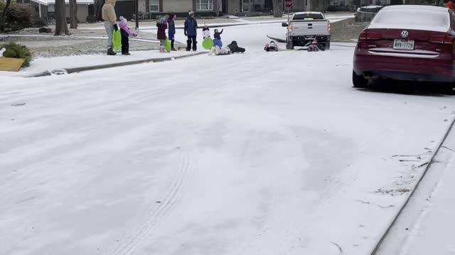 Making the Most of a Rare Texas Snow Day