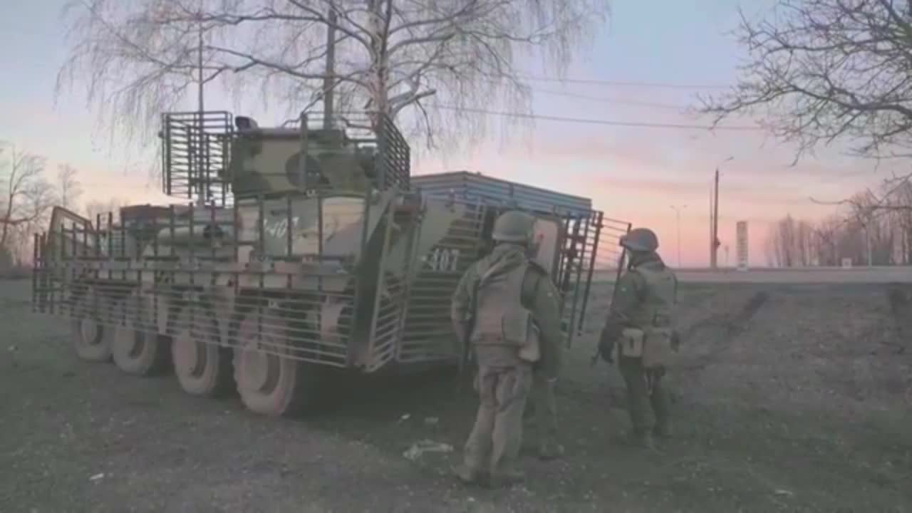 Fierce fighting between Ukrainian and Russian forces in Kharkiv