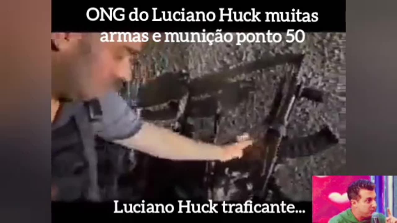 Projeto social de ONG do Luciano Huck associado ao tráfico