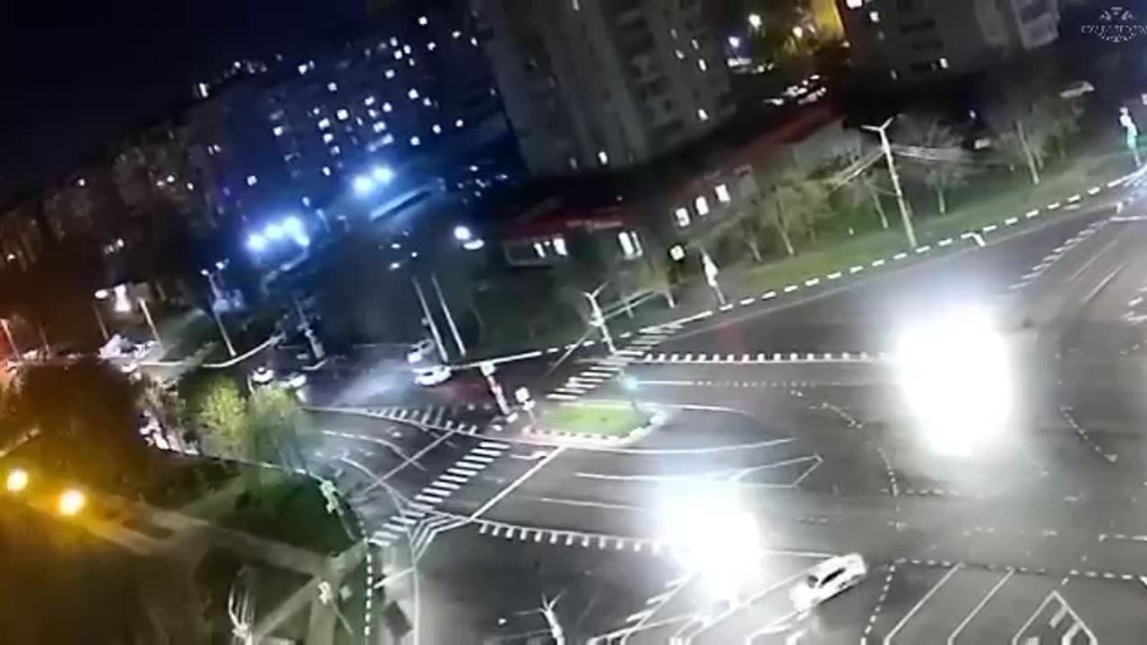 Belgorod, footage of yesterday's explosion in the city.