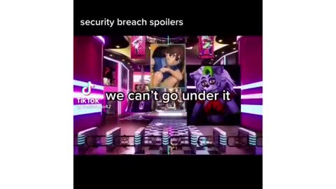 FNAF security breach try not to laugh tiktok edition