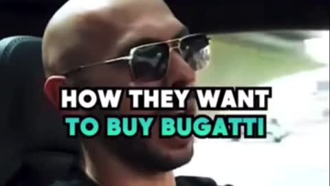 HOW TATE BOUGHT HIS BUGATTI