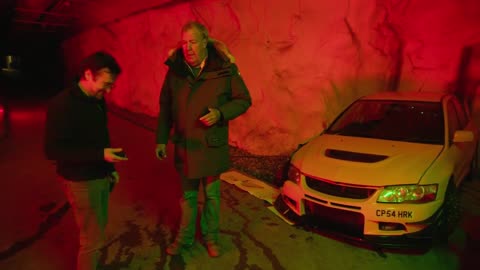 James May narrowly escapes death in a deadly tunnel crash in Mitsubishi Evo