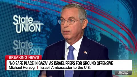 Hear what the Israeli ambassador to the US says about plans for Gaza after war