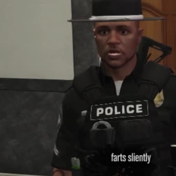 Server's Cops a Wild 😒