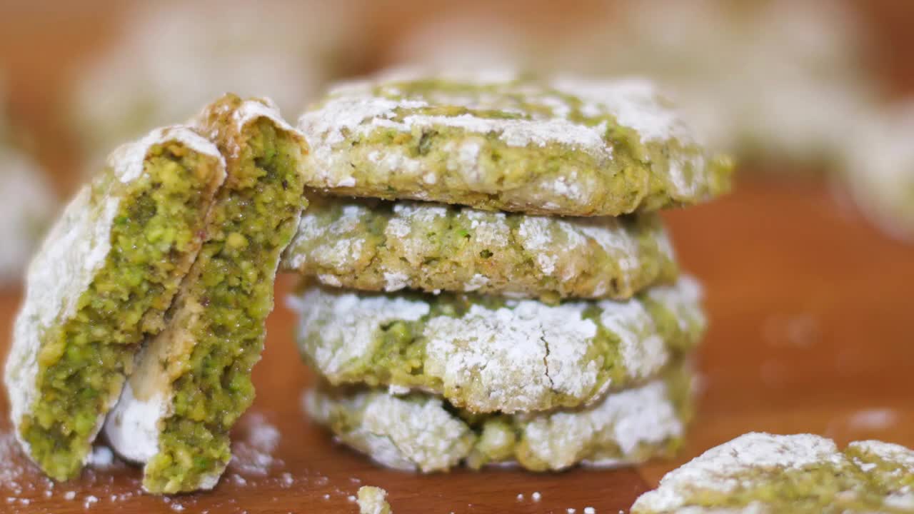 Italian Pistachio Cookie Recipe - How to Cook Real Italian Food from my Italian Kitchen