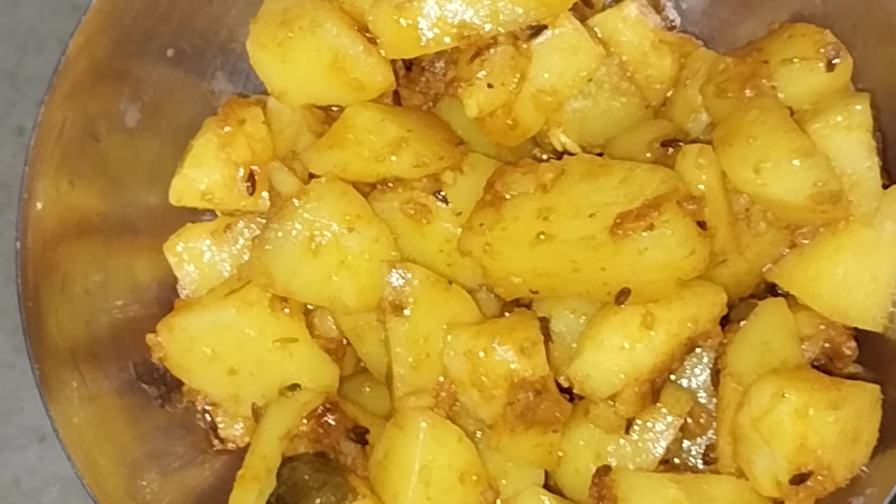 Indian Style Tasty potato veggies