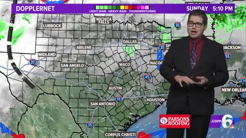 Central Texas Forecast Cloudy and Drizzly Starting Off the Week