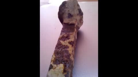An Old Railroad Spike From The Early 1900's