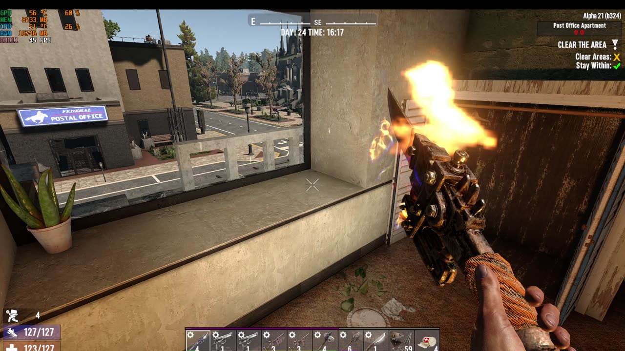 7 Days to Die - Day 24 running some Tier 2 jobs for Jen