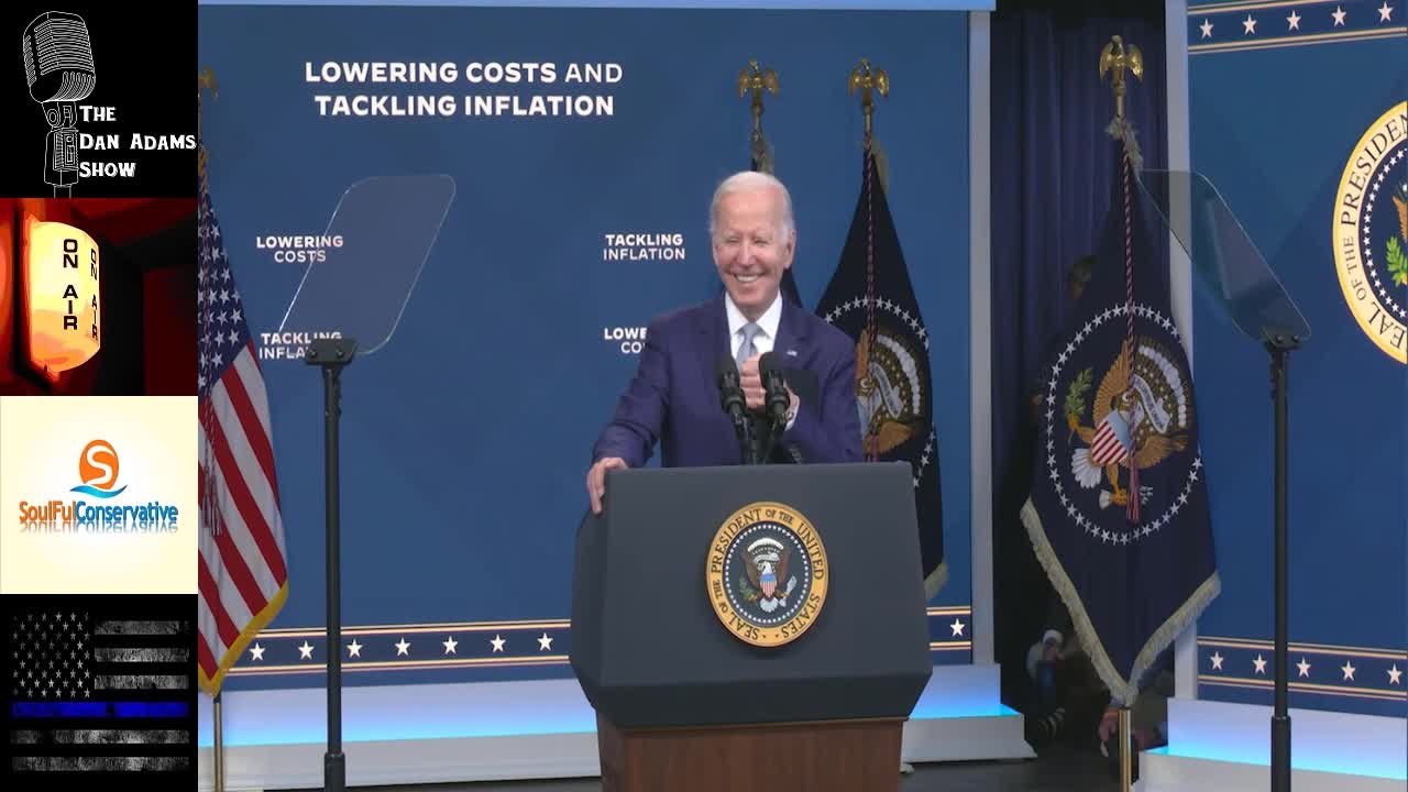 Biden Looking Dazed and Confused Answering A Question About Being Dazed and Confused