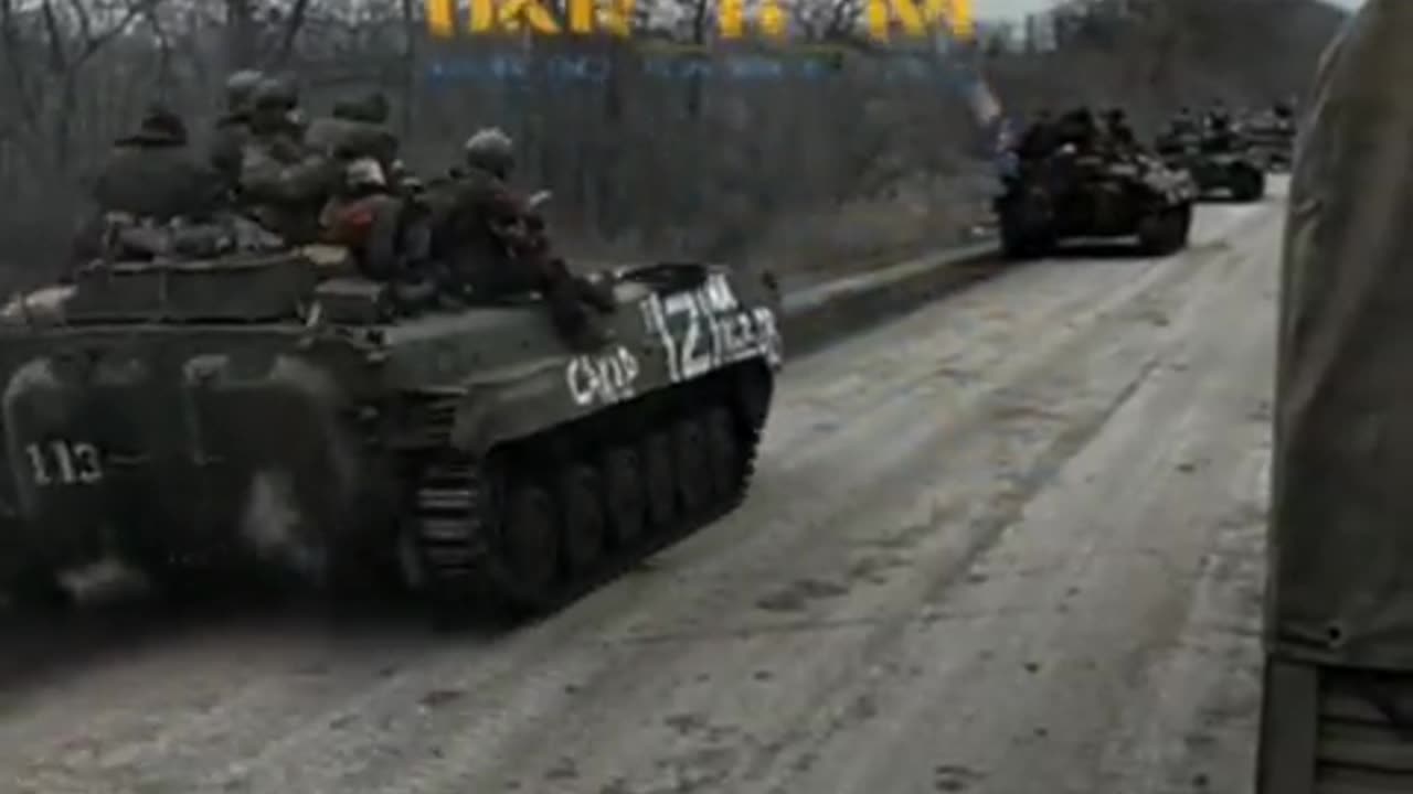 Massive movement of Russian forces in Southern Ukraine