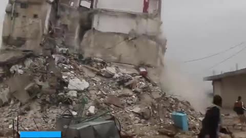 Footage shows buildings collapse in Syria, Turkey after 7.8-magnitude earthquake