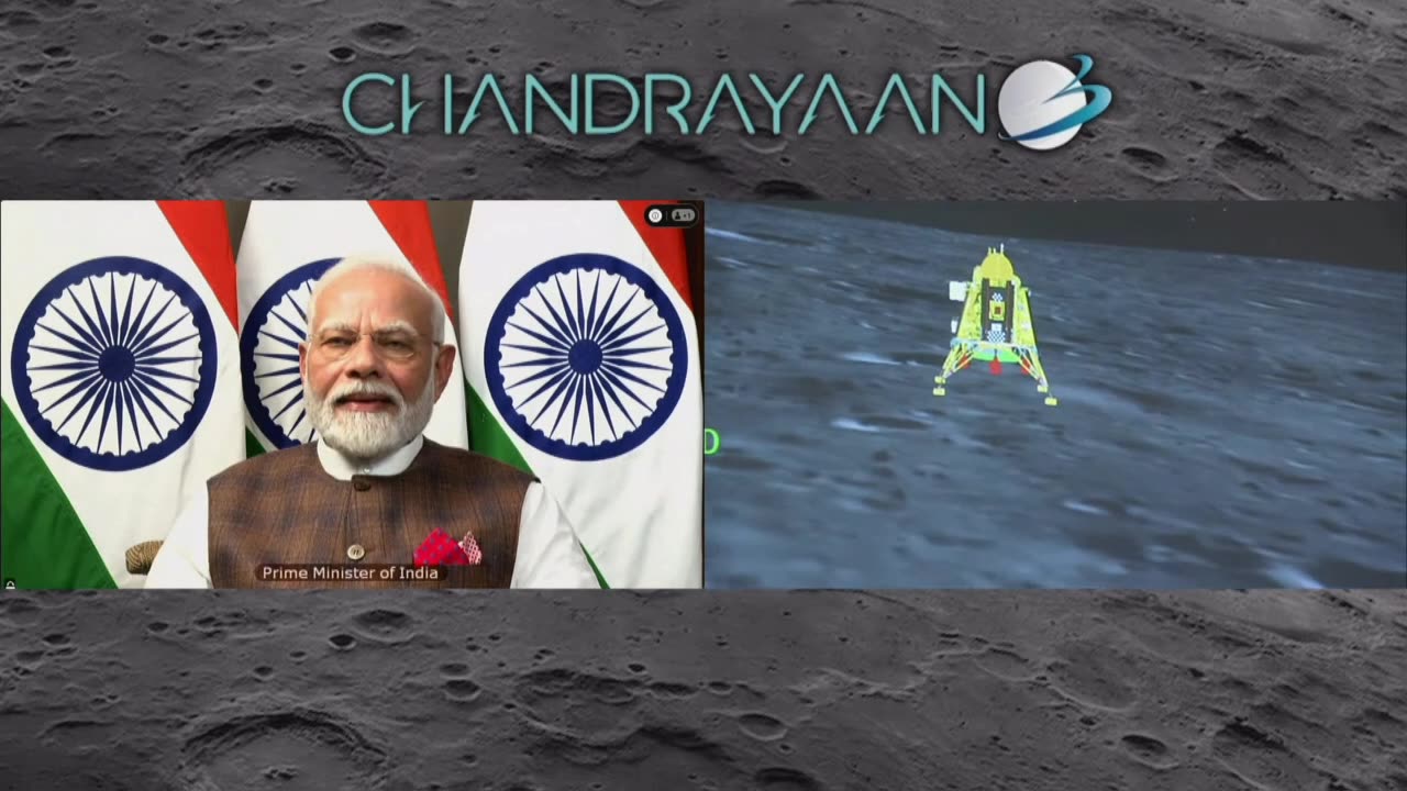 Indian chandryaan 3vsoft landing in moon