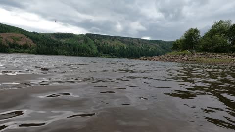 Lake Thirlmere. Lake district. GoPro.