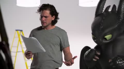 HOW TO TRAIN YOUR DRAGON: THE HIDDEN WORLD | Kit Harington and Toothless’ Lost Audition Tapes