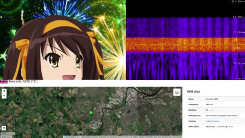 TD Teesside UK NDB 08/10/2022 0939 UTC 347kHz