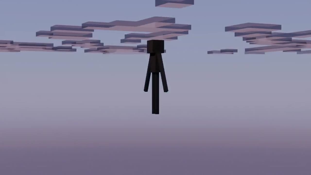 Creepiest Enderman in Minecraft short animated video