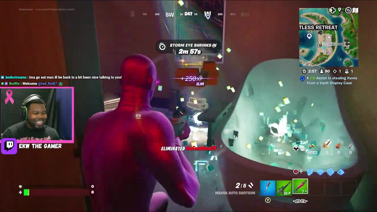 Fortnite instant karma