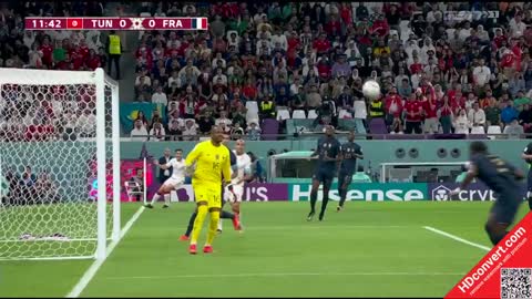 World Cup 2022 Highlight Tunisia 1-0 France