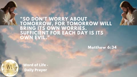 Matthew 6:34