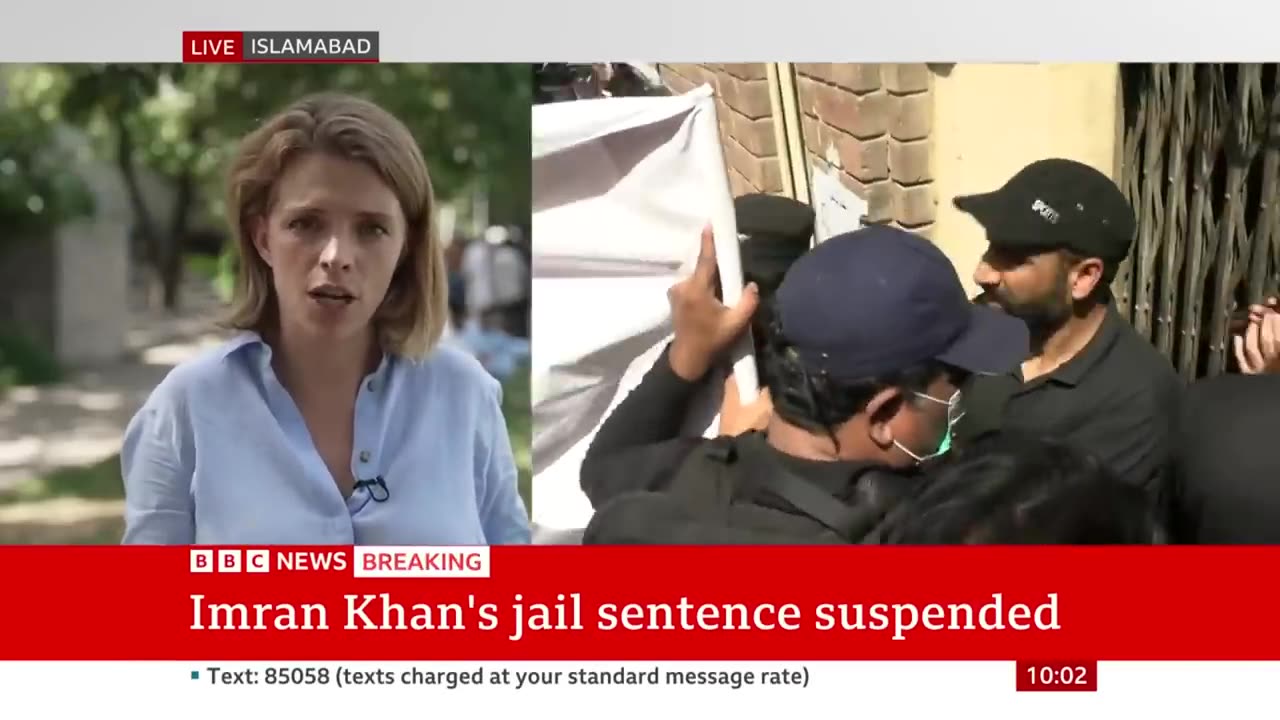 Imran Khan: Jail term suspended for Pakistan's former leader - BBC News#pakistan