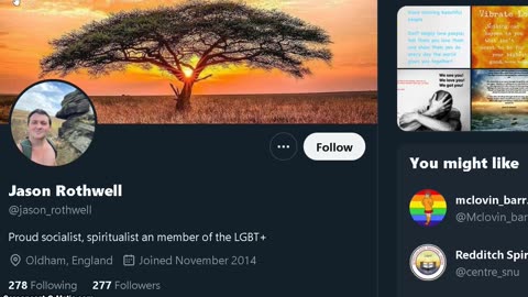 I examine the twitter account of psychic Jason Rothwell 33