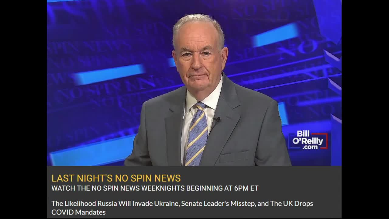 Bill O'Reilly 2022-01-24 Final Thought Of The Day: Don't Bet On Pro Football