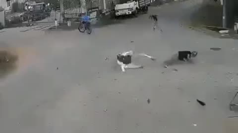 Horrible Bike Accident