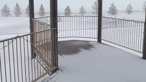 Snow Storm in Colorado