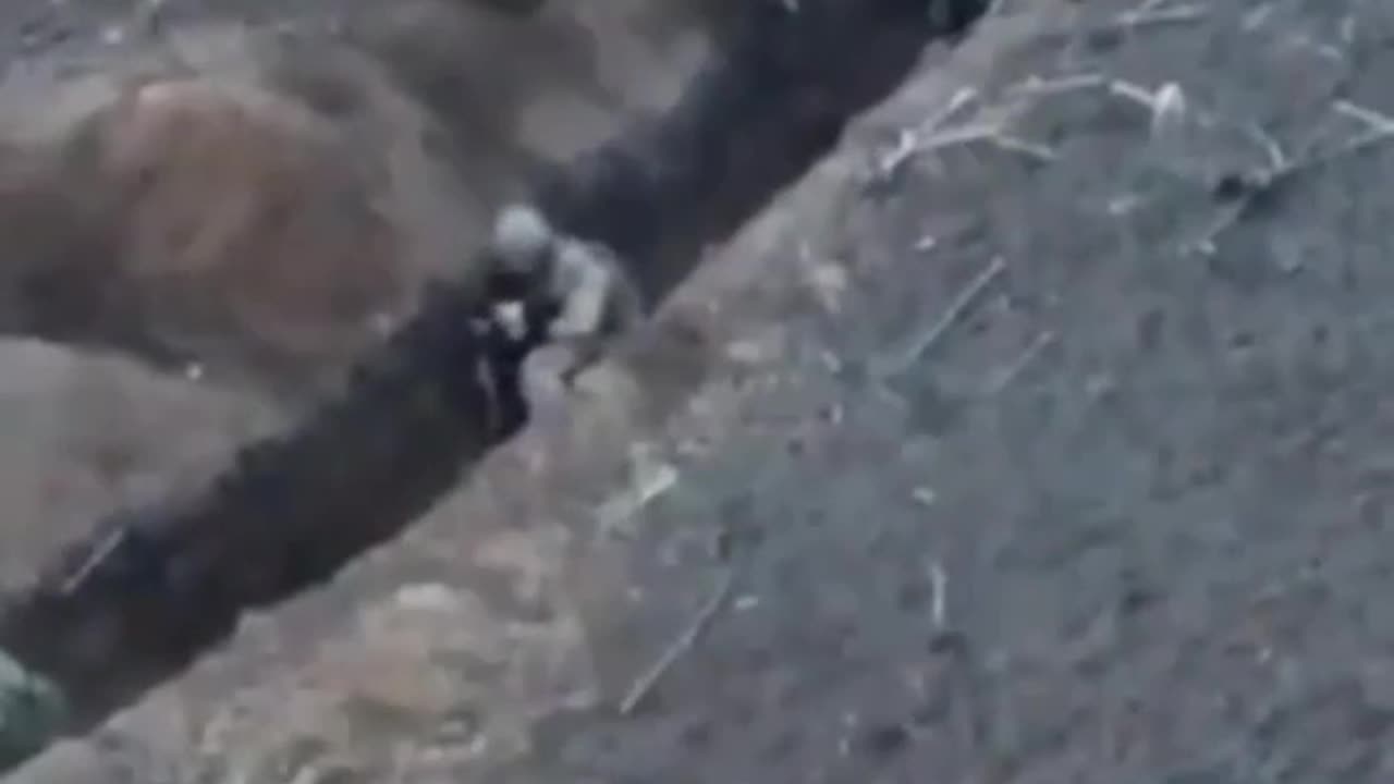 Ukrainian Sniper Drops By