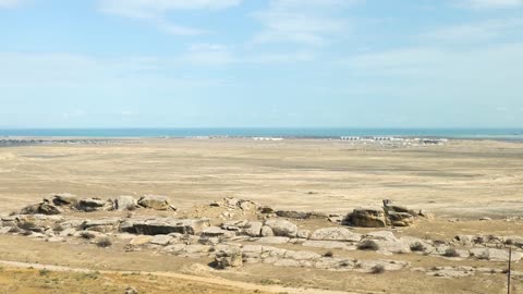 The world's largest lake - the Caspian Sea