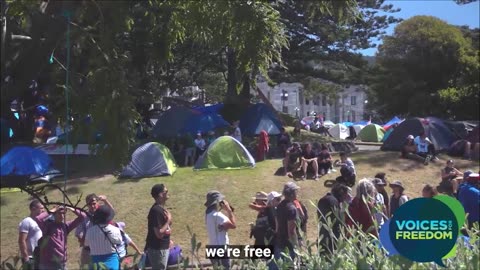 Peaceful Protest in Wellington - Heker speaks out Freedom and Rights Coalition