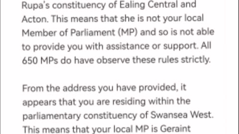 Me😥: 86.000 excess deaths in UK. MP Rupa Huq🤡: You are not in my constituency.