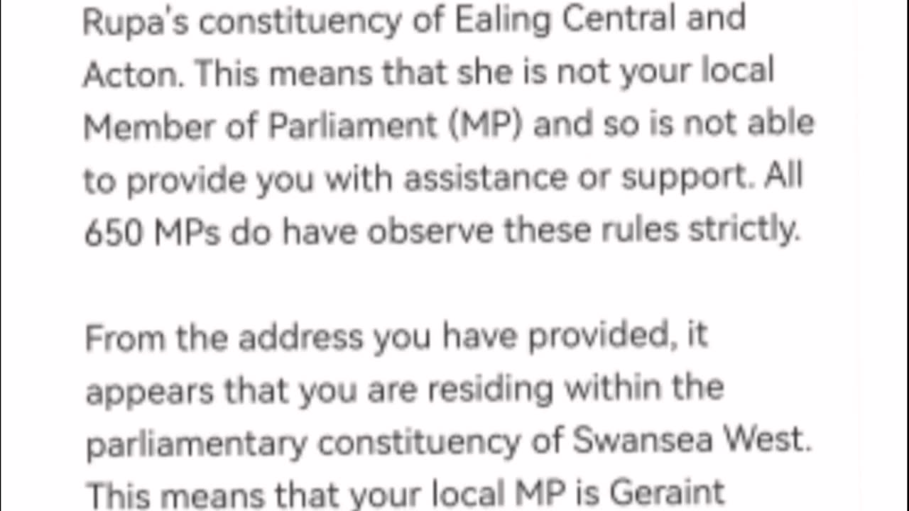 Me😥: 86.000 excess deaths in UK. MP Rupa Huq🤡: You are not in my constituency.