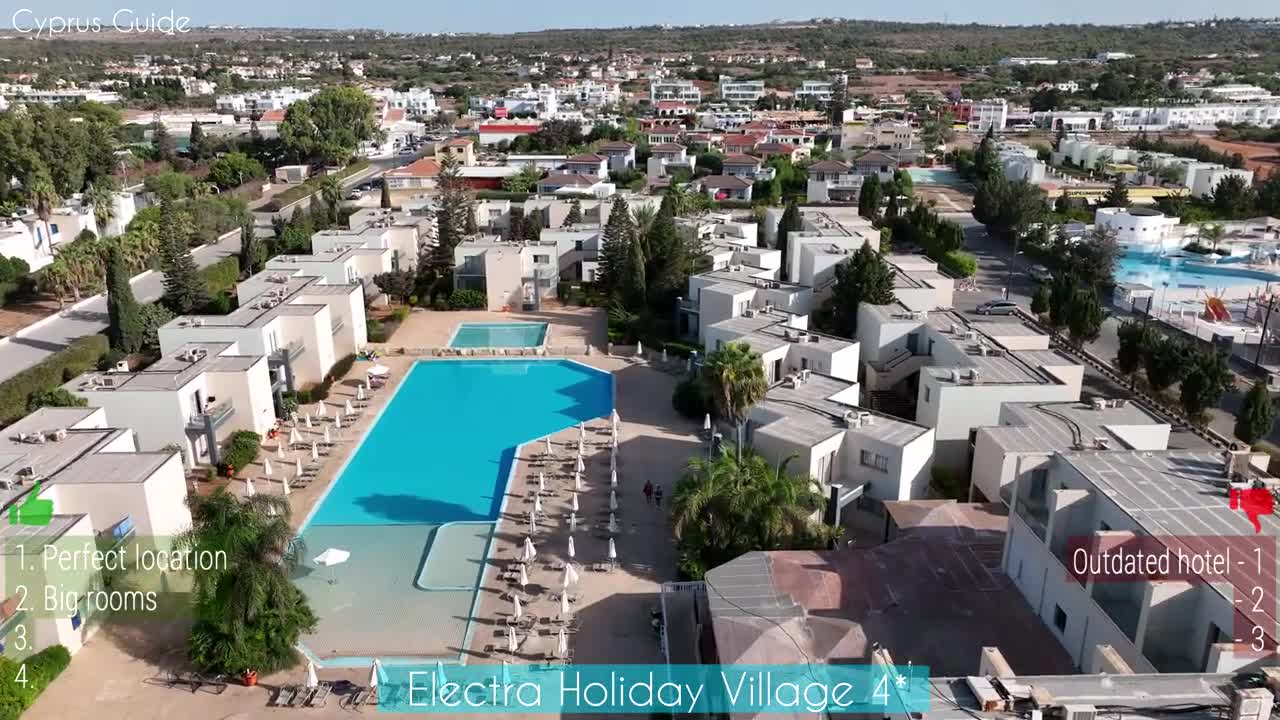 Electra Holiday Village Ayia Napa | Pros and Cons | Cyprus