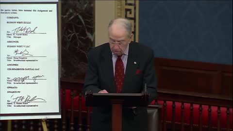 TRUST GRASSLEY - [crop] being prepared for public consumption