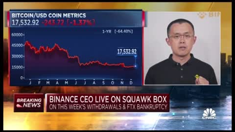 Binance CEO Explains Why Central Banks Don’t Like Crypto