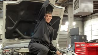 Guy Gets Eaten by His Car