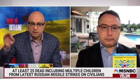 Ukrainian Propagandist On MSNBC Drags Out Vindman To Highlight His TDS & Blame Trump For The War