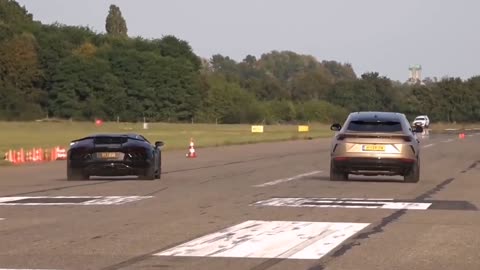 Competition between the strong and the strong # Super run # Lamborghini