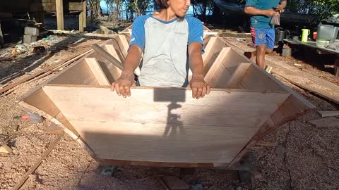 Handmade Small Fishing Boat
