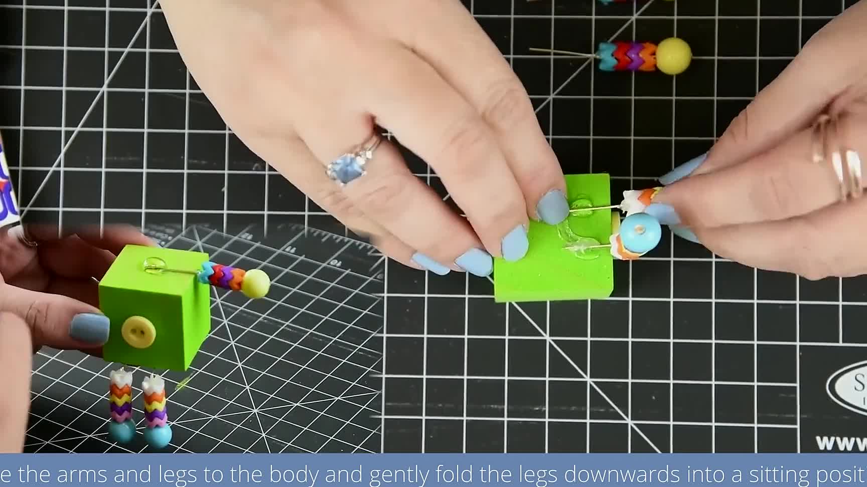 Make a Crazy Hair Holly Doll!