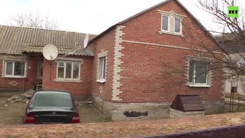 House of Ukrainian neo-nazi leader discovered in Berdyansk, Ukraine