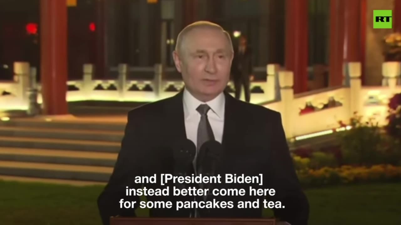 ‘Take your ATACMS from Ukraine and come to Russia for pancakes’ – Putin to Biden