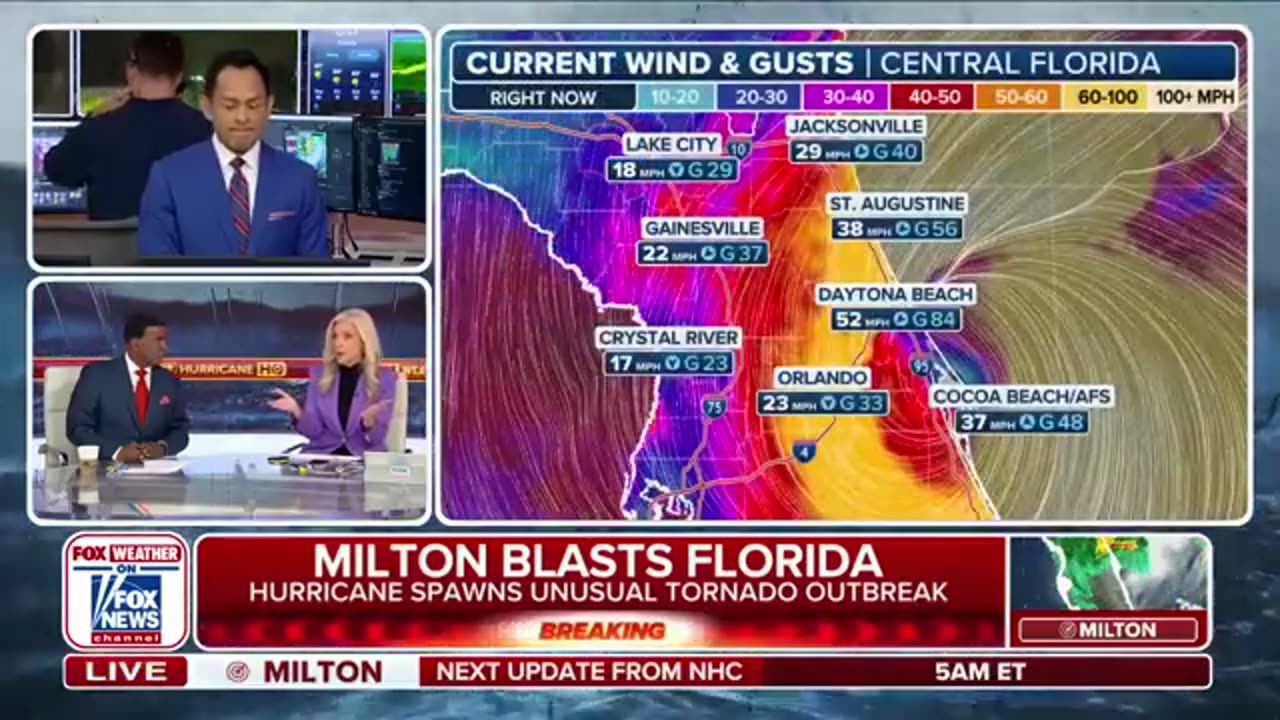 What is behind a tornado 'supercell'