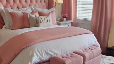 Elegant White and Pink Bedroom Ideas: Fresh and Fabulous! 🛏️💕