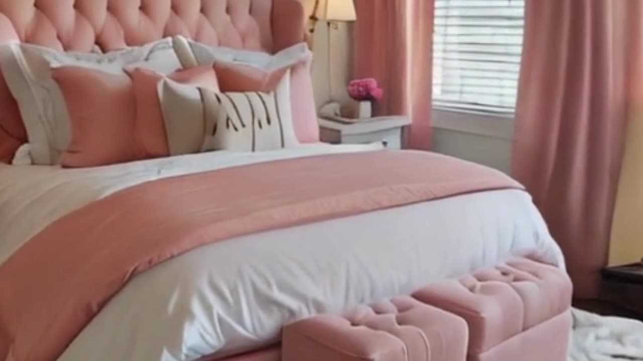 Elegant White and Pink Bedroom Ideas: Fresh and Fabulous! 🛏️💕